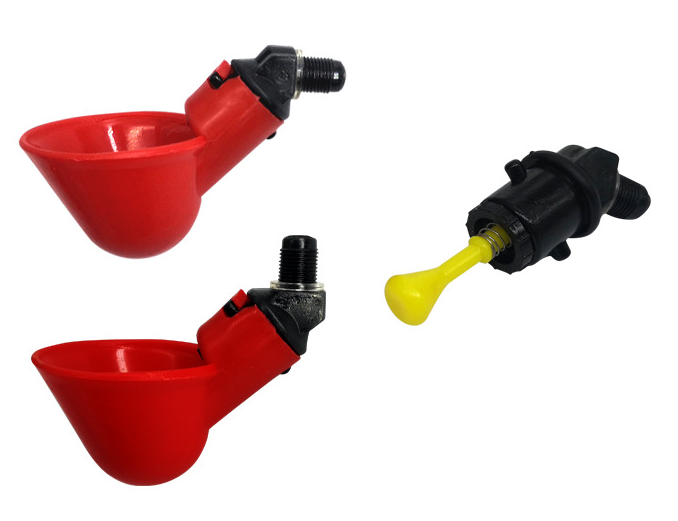 أدوات مزرعة الحيوانات التلقائي الدجاج الطيور حظيرة الدواجن وعاء شرب الماء البلاستيك الدجاج الفرخ الطيور الحلمة شارب بالتنقيط 3