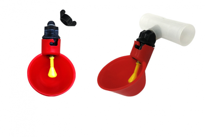 أدوات مزرعة الحيوانات التلقائي الدجاج الطيور حظيرة الدواجن وعاء شرب الماء البلاستيك الدجاج الفرخ الطيور الحلمة شارب بالتنقيط 5