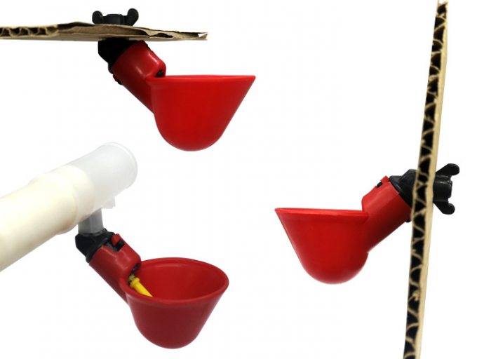 أدوات مزرعة الحيوانات التلقائي الدجاج الطيور حظيرة الدواجن وعاء شرب الماء البلاستيك الدجاج الفرخ الطيور الحلمة شارب بالتنقيط 7